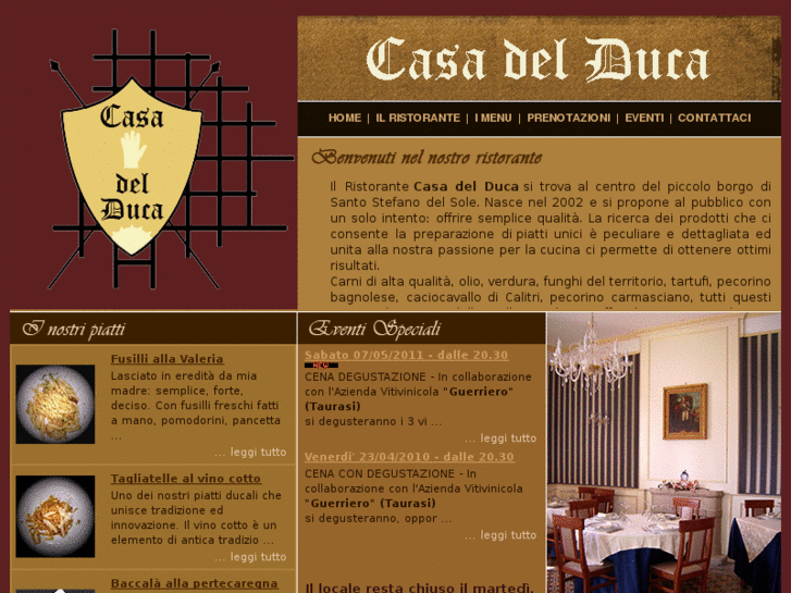 www.casadelduca.com