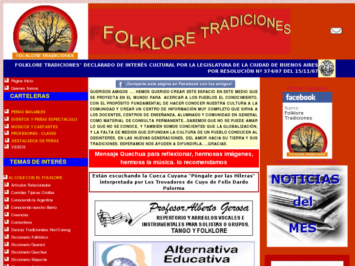 www.folkloretradiciones.com.ar