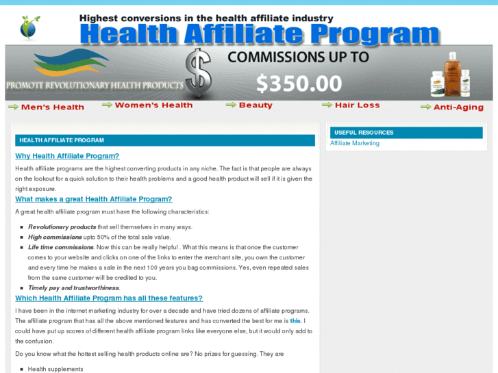 www.healthaffiliateprogram.net