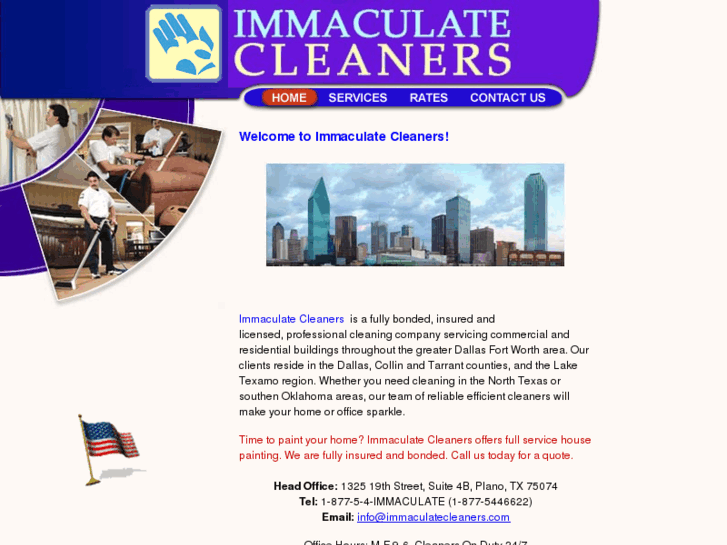 www.immaculate-cleaners.com