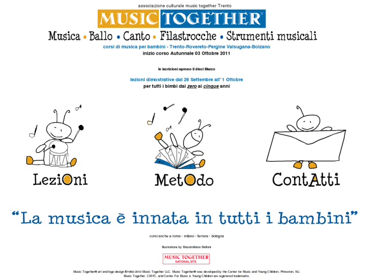 www.musictogethertrento.it