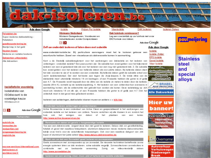 www.onderdak-isolatie.be