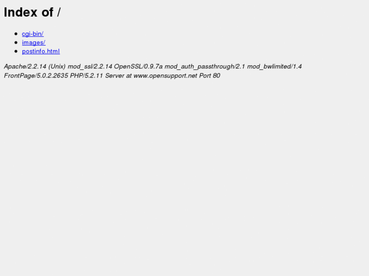 www.opensupport.net