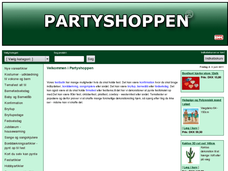 www.partyshoppen.dk