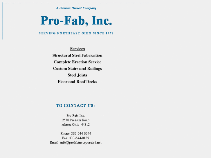 www.profabincorporated.net