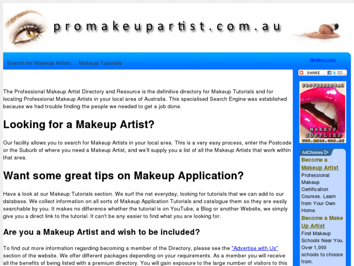 www.promakeupartist.com.au