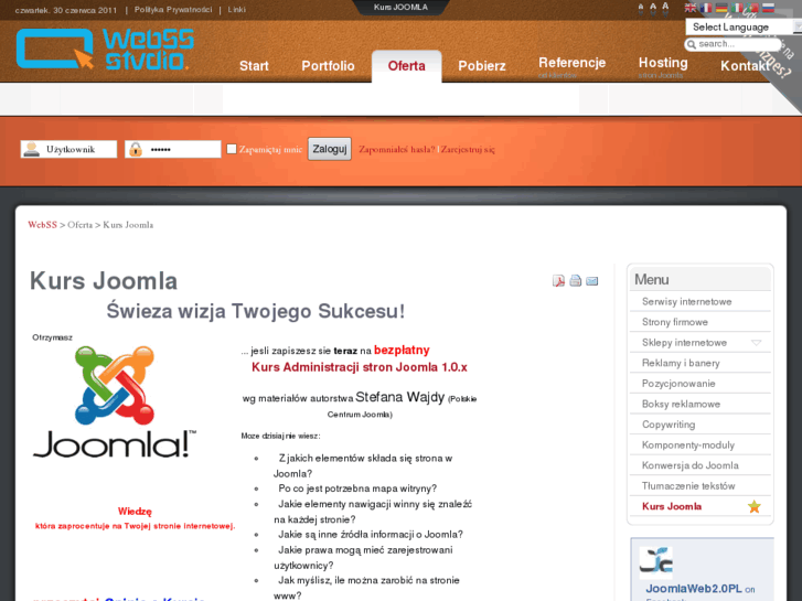 www.szkoleniajoomla.pl