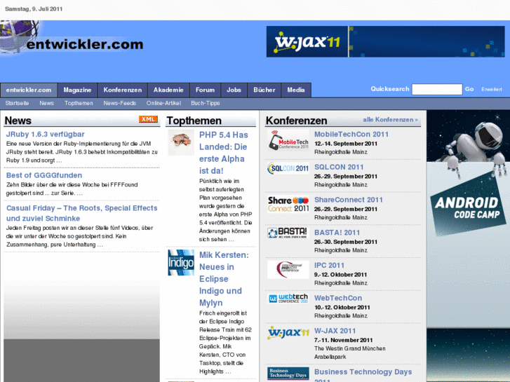 www.xmlwebservices-magazin.org