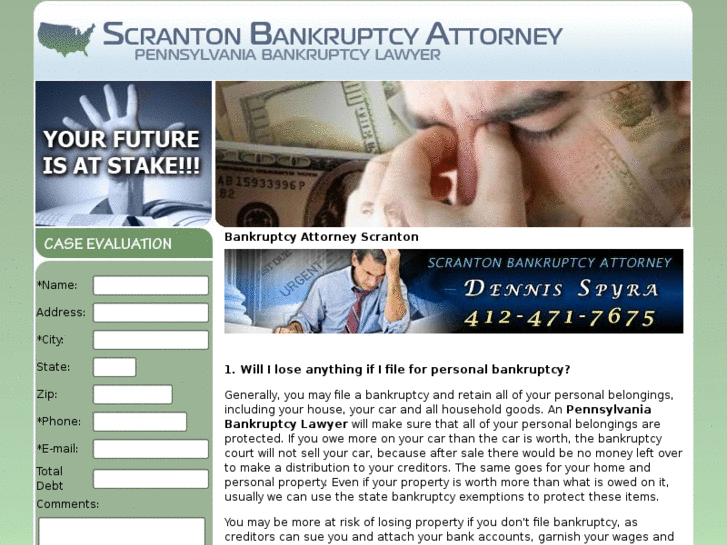 www.bankruptcyattorneyscranton.com