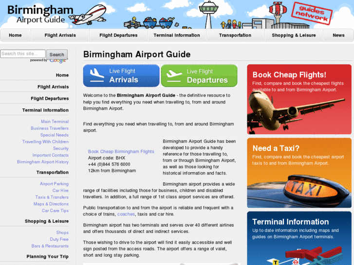 www.birmingham-airport-guide.co.uk