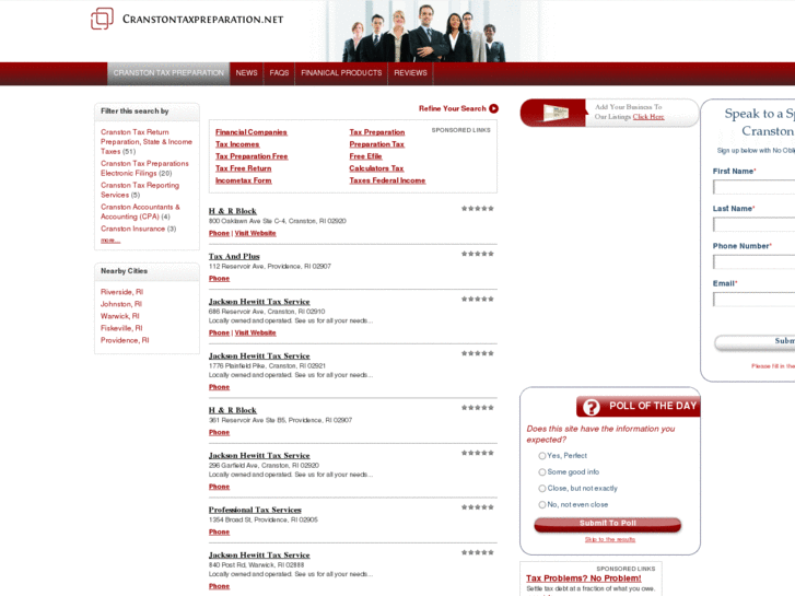 www.cranstontaxpreparation.net