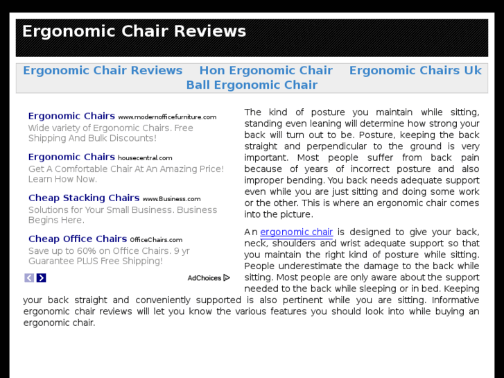 www.ergonomicchairreviews.info