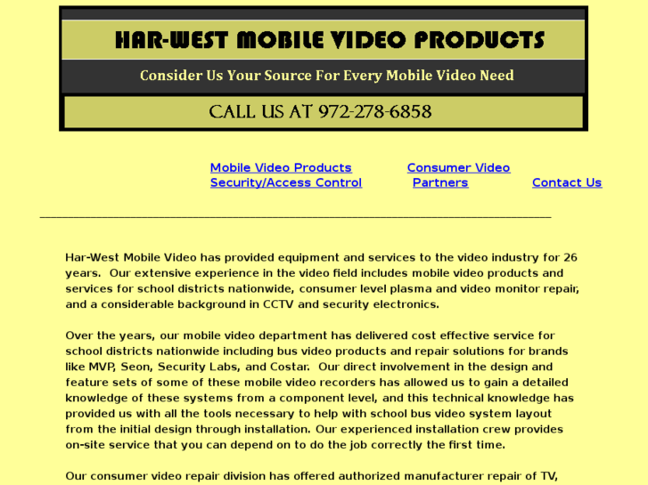 www.harwestvideo.com