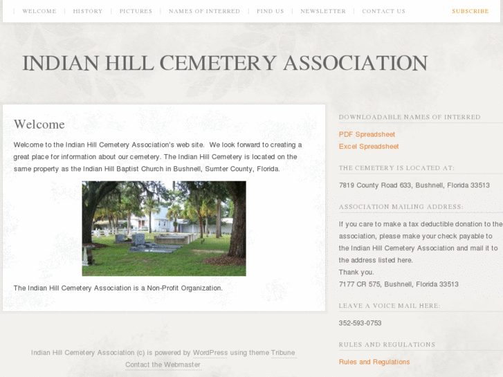 www.indianhillcemeteryassociation.com