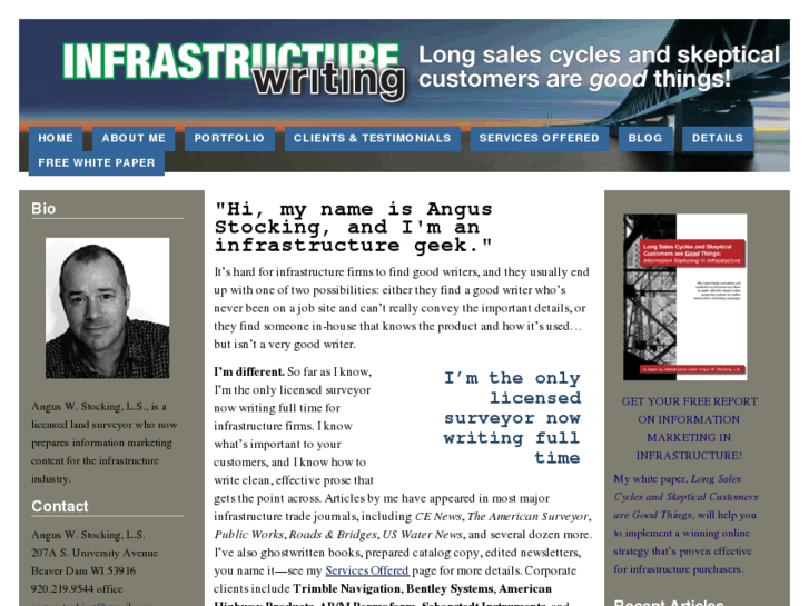 www.infrastructurewriting.com
