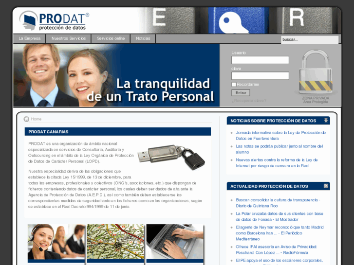 www.prodatcanarias.com