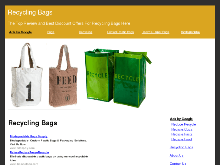 www.recyclingbags.org