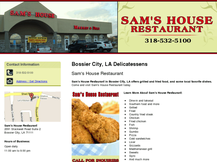 www.samshouserestaurant.com