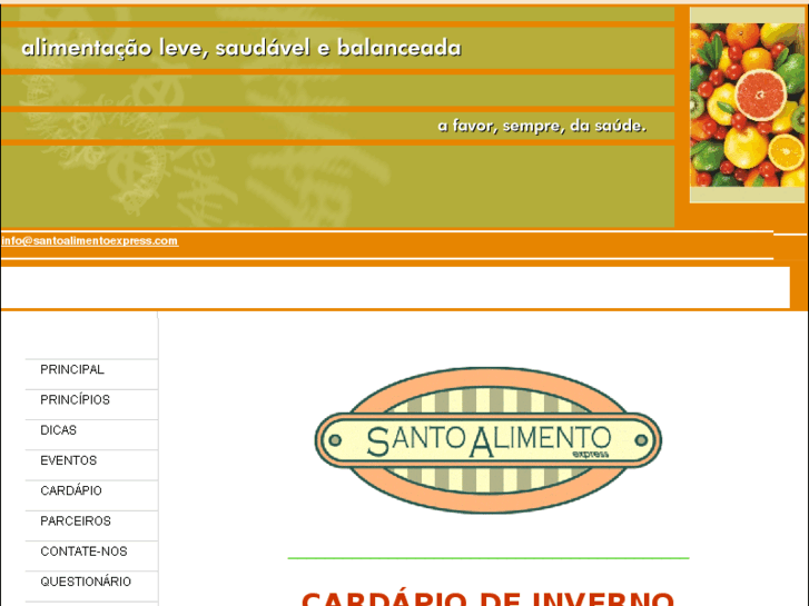 www.santoalimentoexpress.com