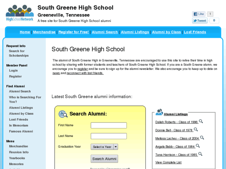 www.southgreenehighschool.org