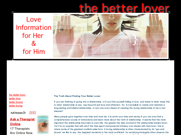 www.thebetterlover.com