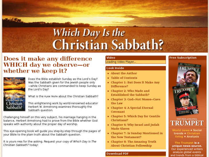 www.whichdayisthechristiansabbath.net