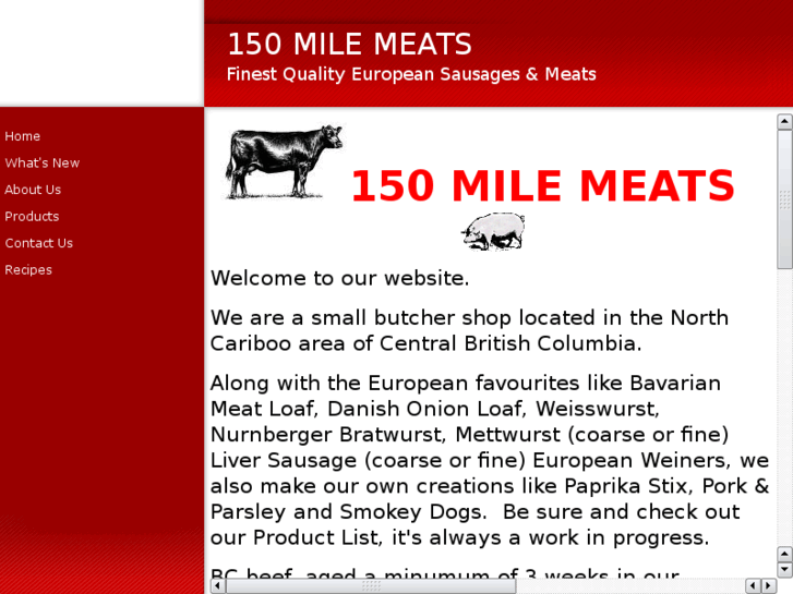 www.150milemeats.com