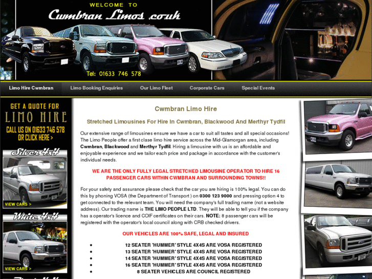 www.cwmbranlimos.co.uk