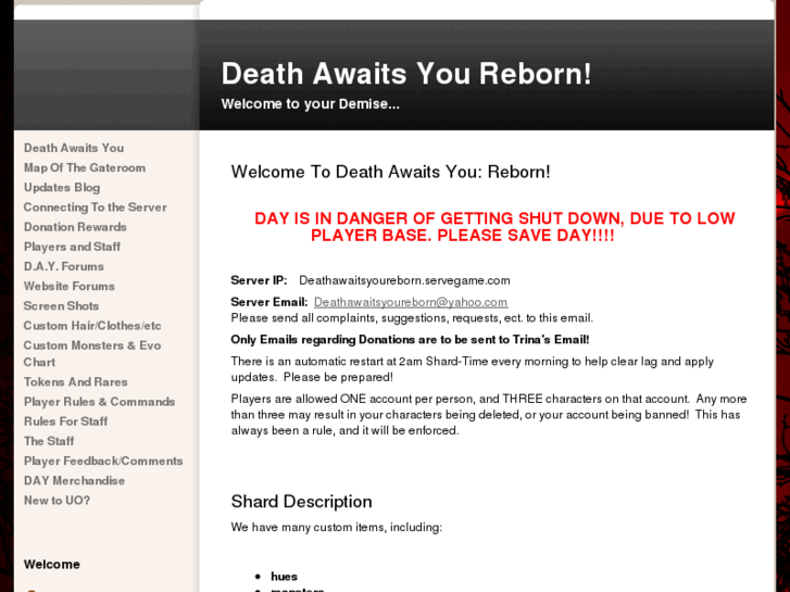 www.deathawaitsyou.com