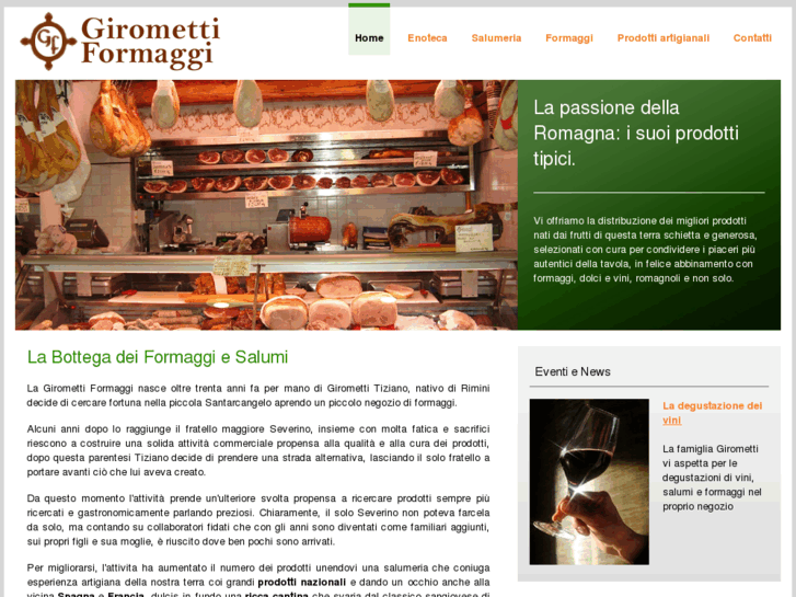 www.giromettiformaggi.com