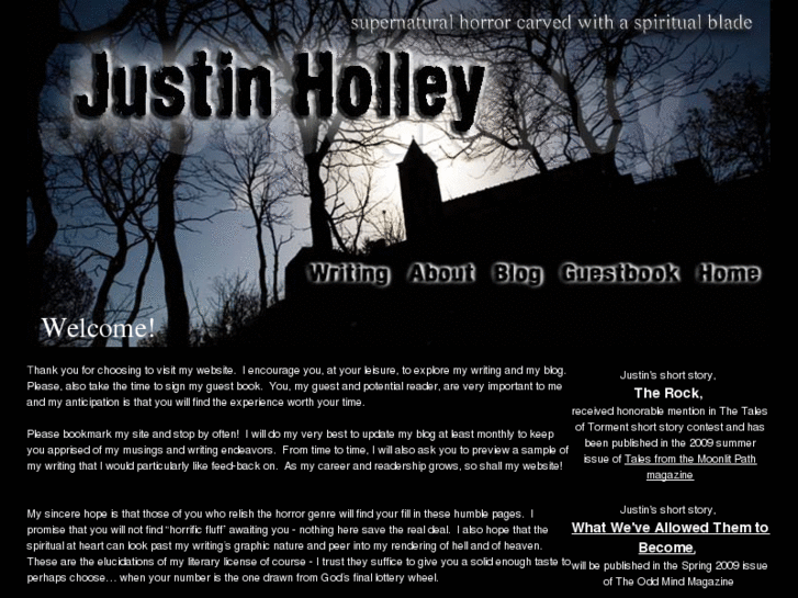 www.justinholley-author.com