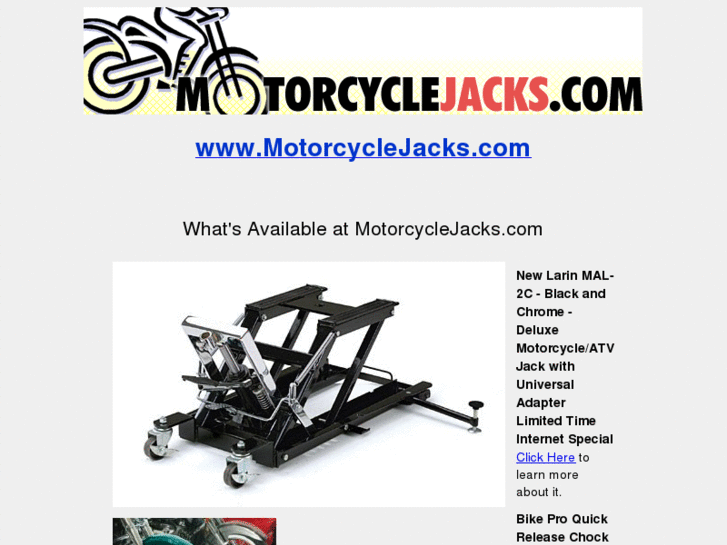 www.motorcyclejacks.net