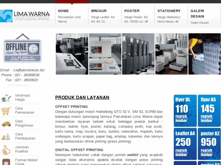 www.percetakan.biz