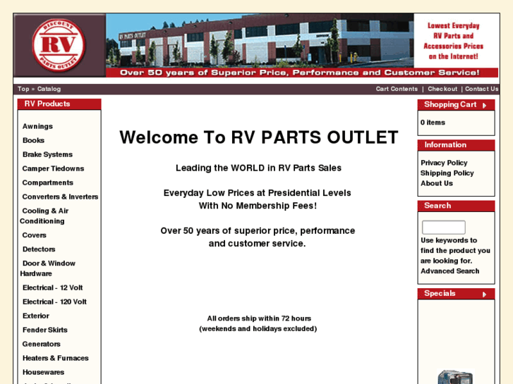 www.rvpartsoutlet.com