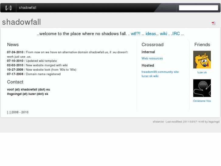 www.shadowfall.eu