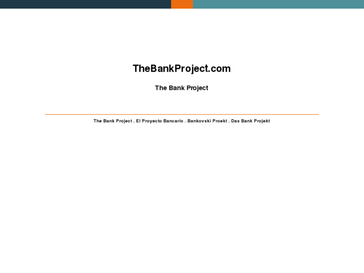 www.thebankproject.com