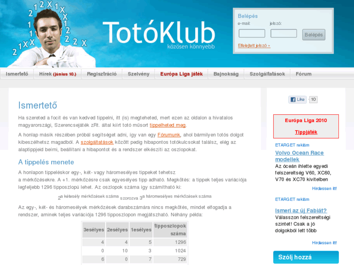 www.totoklub.hu