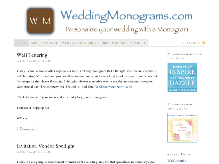 www.weddingmonograms.com