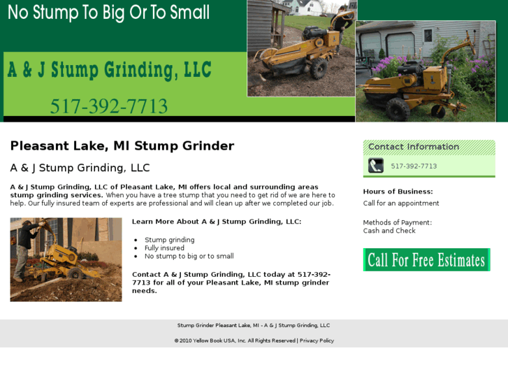 www.aandjstumpgrindingllc.com