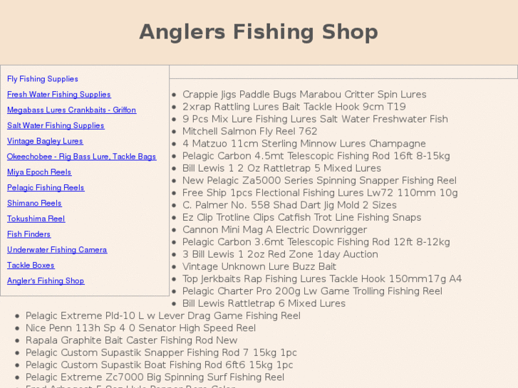 www.anglersfishingshop.com