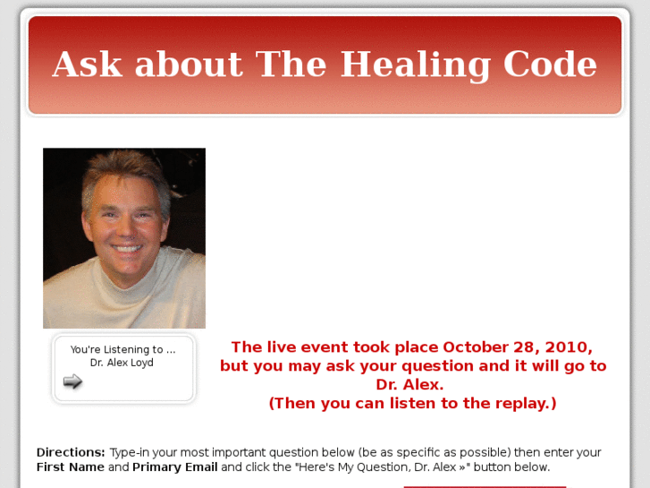 www.askaboutthehealingcode.com