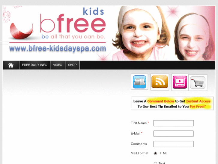 www.bfree-kidsdayspa.com