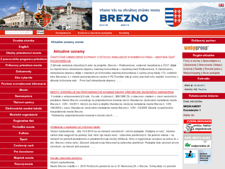 www.brezno.sk