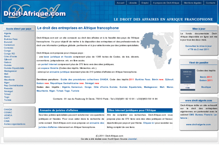 www.droit-afrique.com