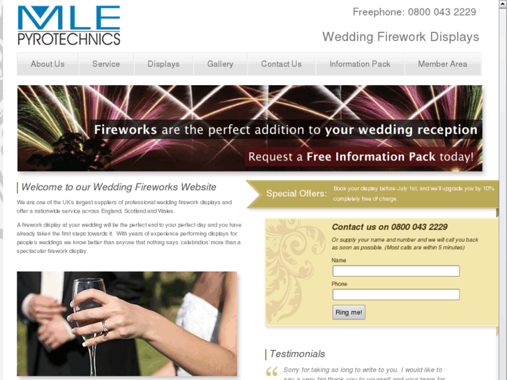 www.fireworks4weddings.co.uk