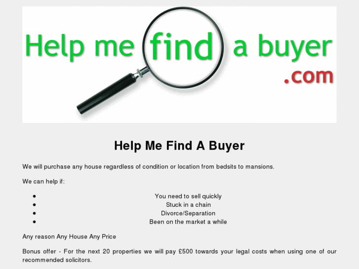 www.helpmefindabuyer.com