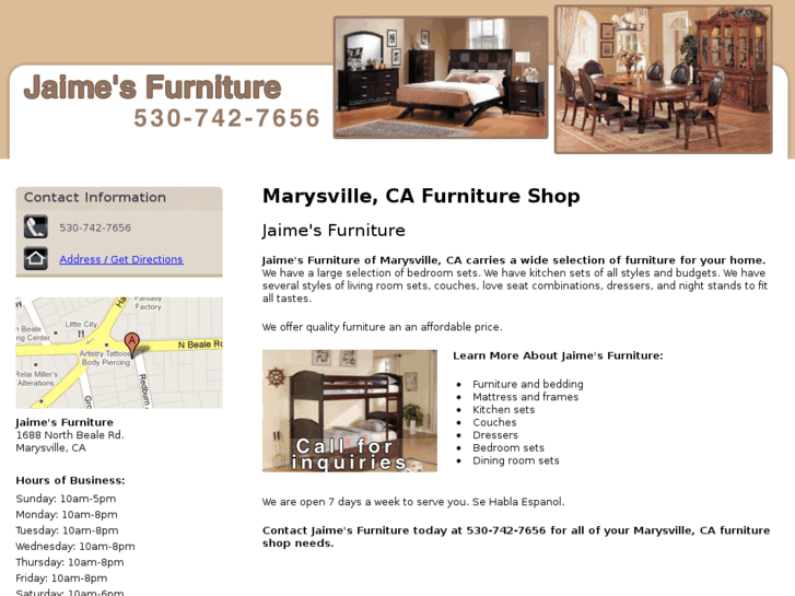 www.jaimesfurniture.net