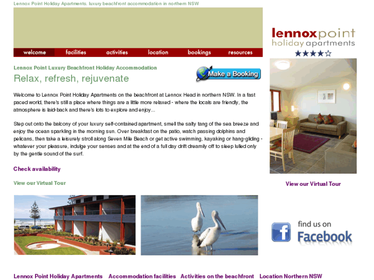 www.lennoxholidayapartments.com