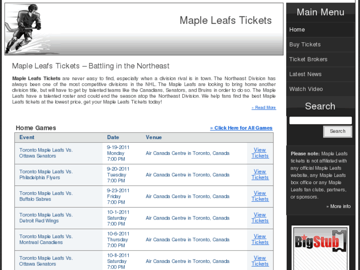 www.mapleleafstickets.org