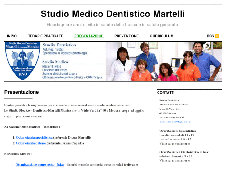 www.studiodentisticomartelli.it